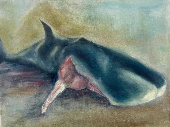 Untitled, 2022, Acrylic on canvas, 11&quot; x 14&quot;